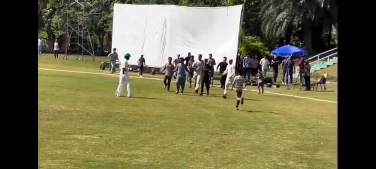 Babar's dismissal triggers pitch invasion, exposes security lapses