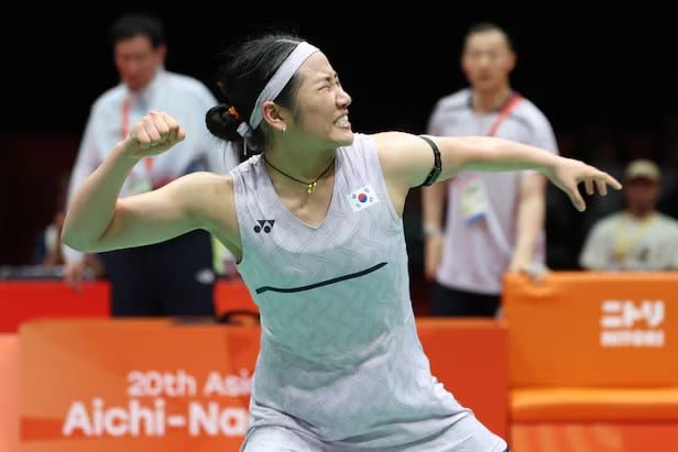 An tells dad to keep it down at Asian Games