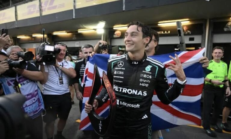 Russell seals eighth F1 win in Baku