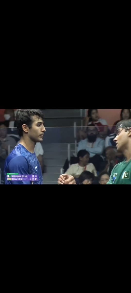 Irfan, Noor Zaman settle for bronze in squash singles