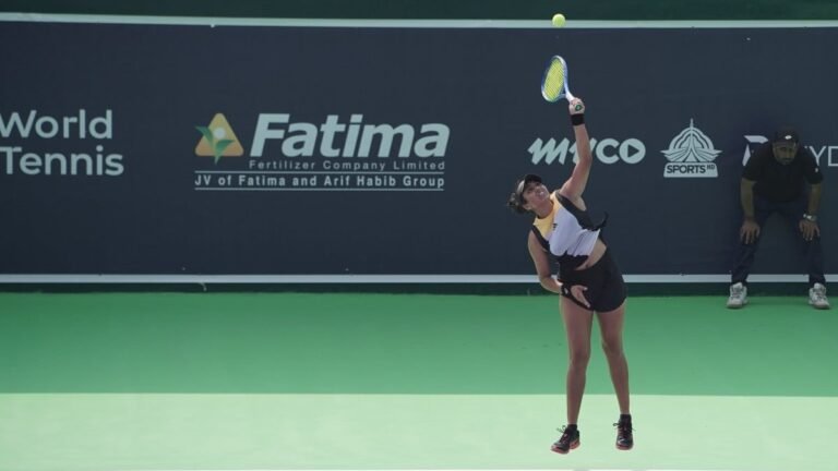 Ushna, Mahin create history at Futures Tennis Championships