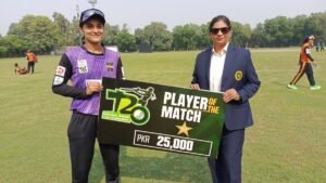 Eman helps Strikers keep unbeaten run in T20
