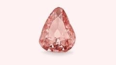 Rare pink diamond goes on display in France 100 years after amateur heist