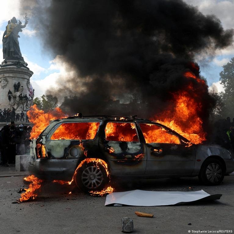 France reports more than 1,800 arrests after riots, looting and arson during cost-of-living protests
