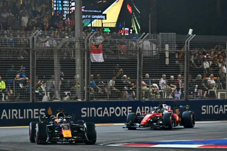 Resurgent Verstappen wins Singapore Grand Prix for first time