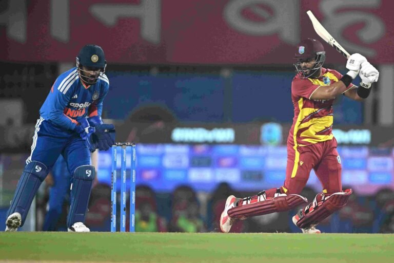 Hope’s century powers West Indies past India to level T20 series