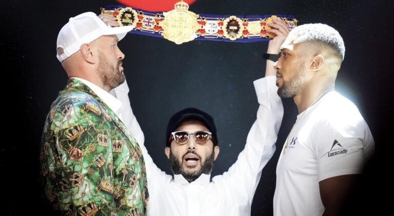 Fury, Joshua kick off 'battle of Britain' in good spirits