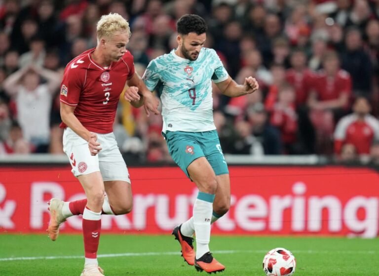 Portugal edge Denmark in Ronaldo's absence