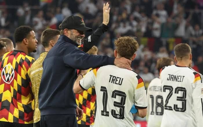 Klopp averts crisis with first win as Germany boss