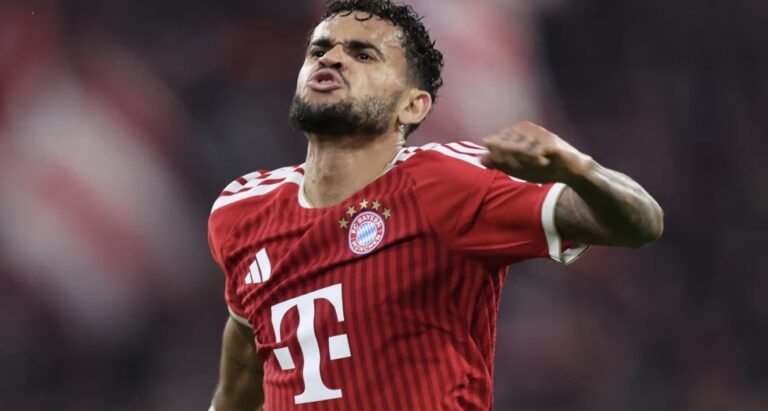 Diaz hat-trick powers Bayern to top spot