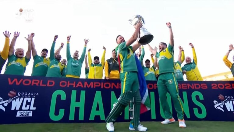 Pakistan Champions pull out of World Championship of Legends
