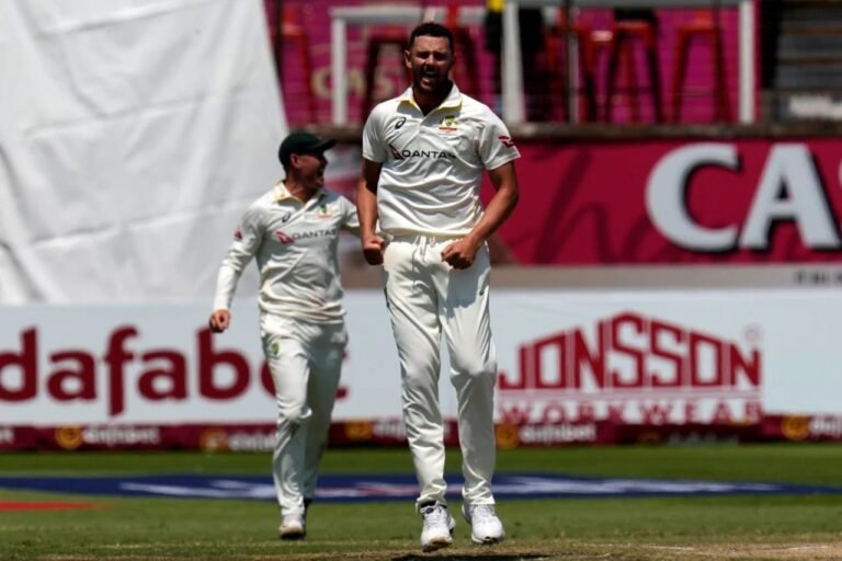 Hazlewood’s six-for secure dominant Australia win