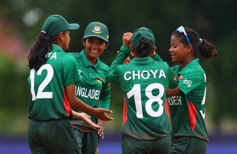 Bangladesh down Pakistan in U19 Women’s tri-series opener