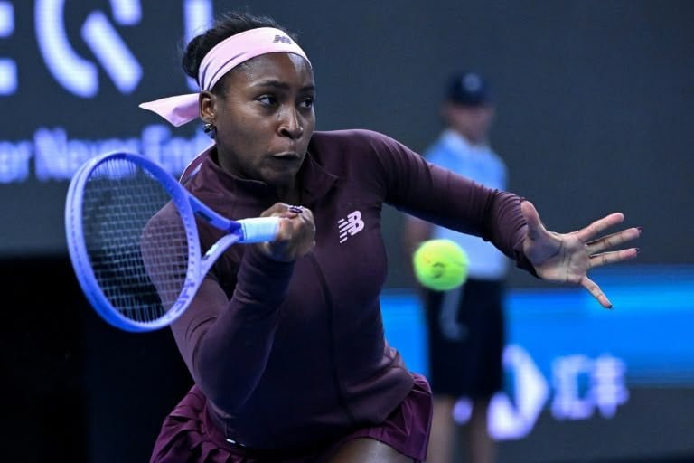Gauff calls out online racism after China Open win